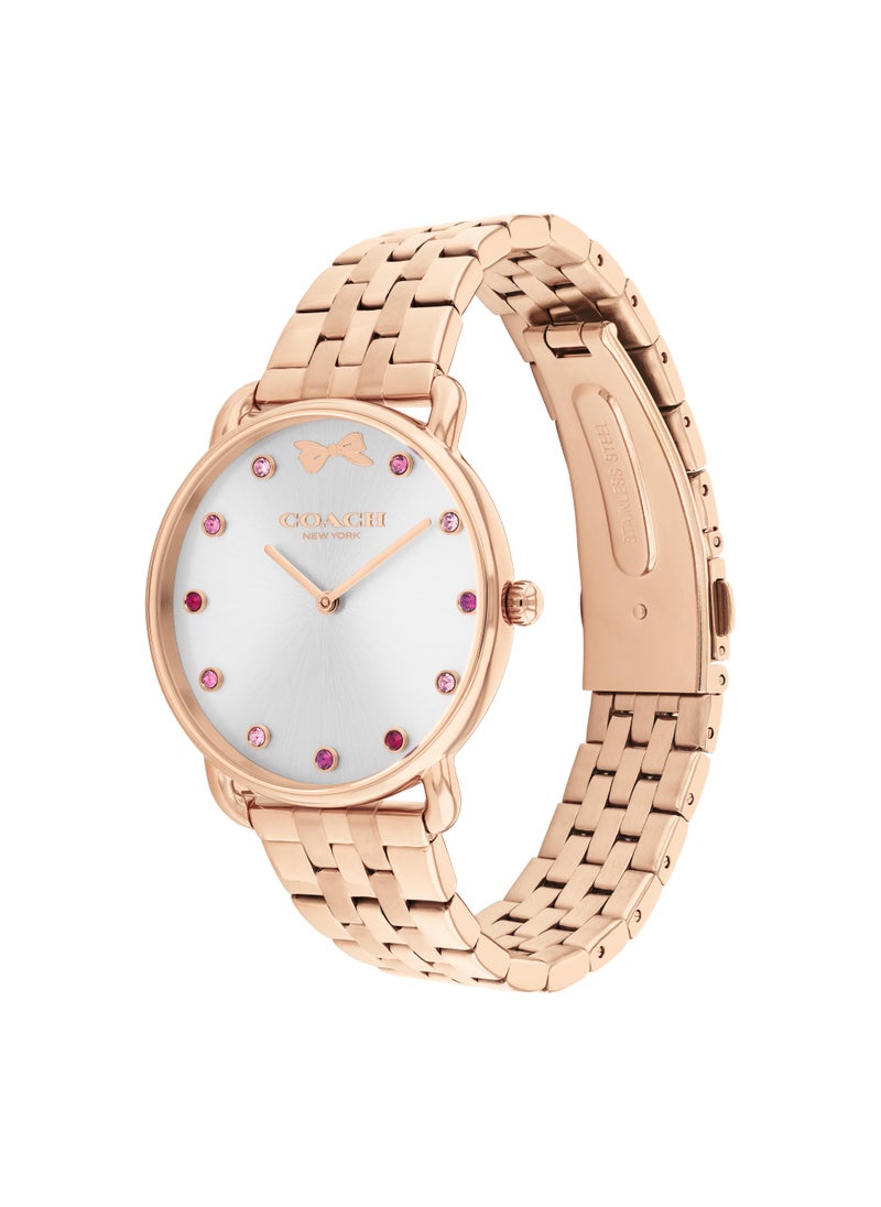 Elliot Steel Strap Analog Watch