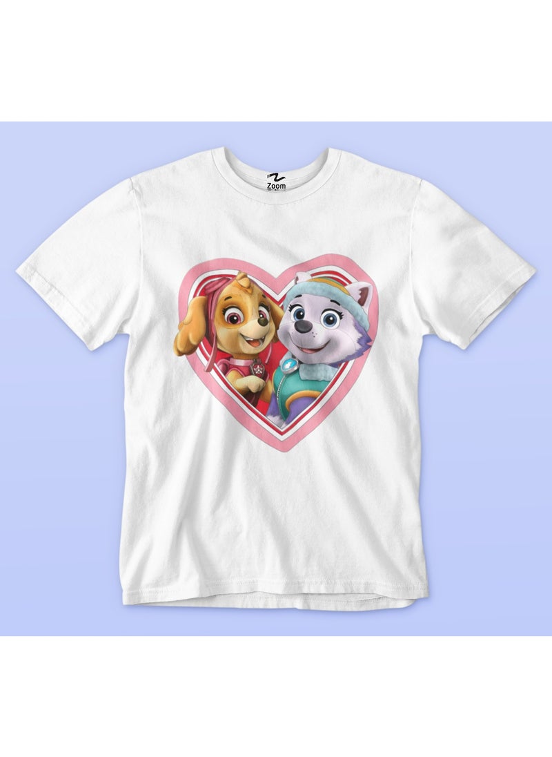 Paw Patrol Group Graphic Design For T-Shirt