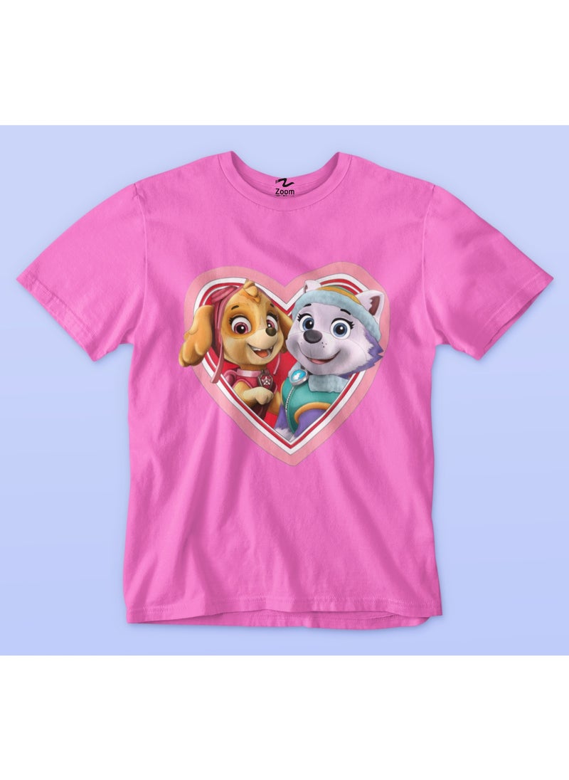 Paw Patrol Characters SKYE and EVEREST T-Shirt