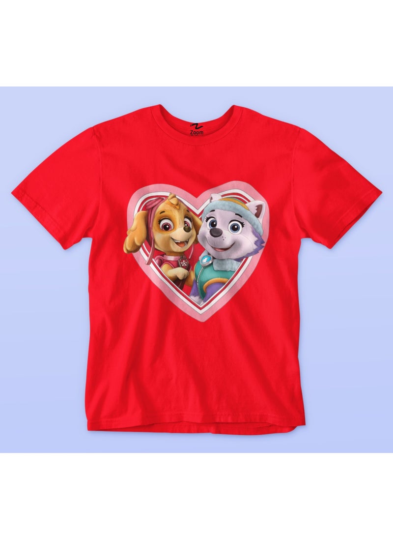 Paw Patrol Group Graphic Design For T-Shirt