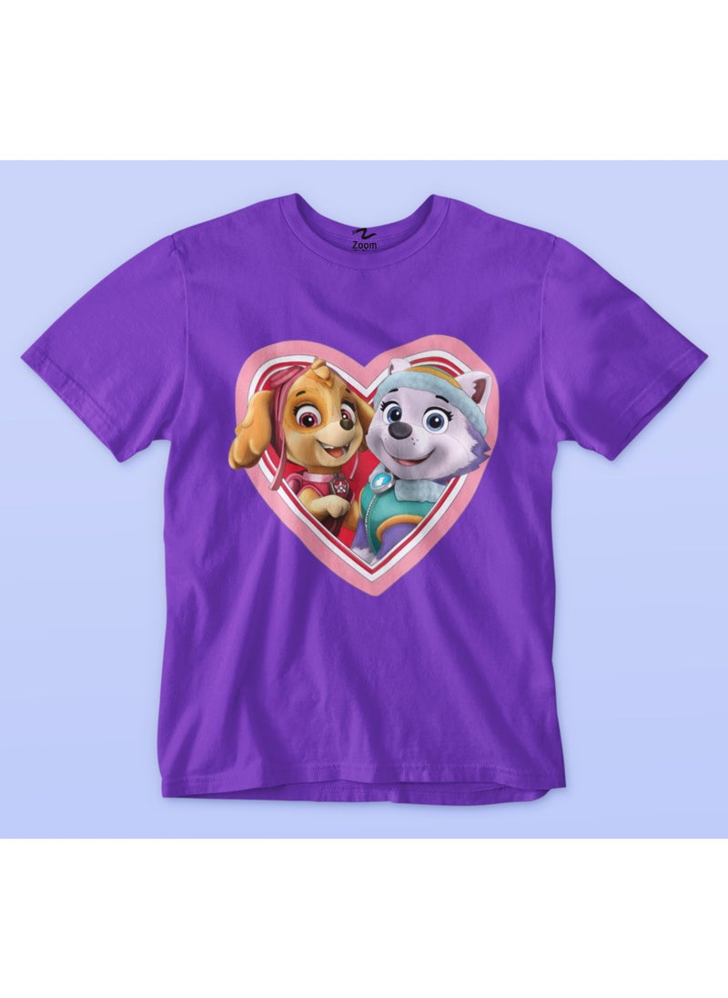 Paw Patrol Group Graphic Design For T-Shirt