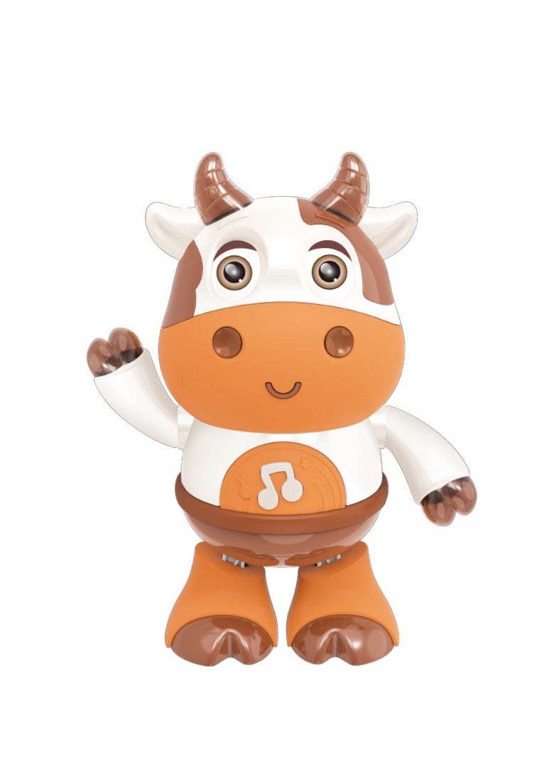 Baby Cow Musical Toys, Dancing Cow Baby Toy,Dancing Musical Cow Toys For Babies, Baby Preschool Educational Learning Toy With Lights Music Dancing & Singing Toy