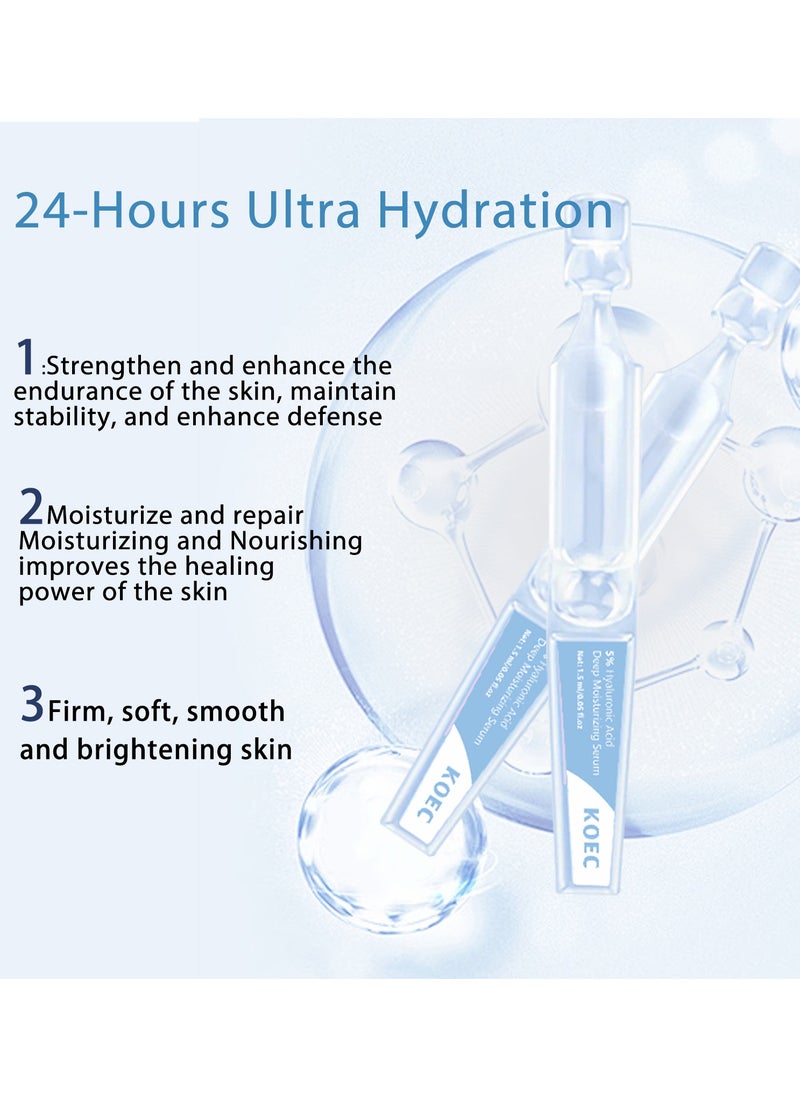 Hydrating, Moisturizing And Brightening Essence 30pcs