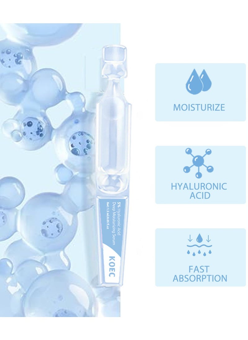 Hydrating, Moisturizing And Brightening Essence 30pcs