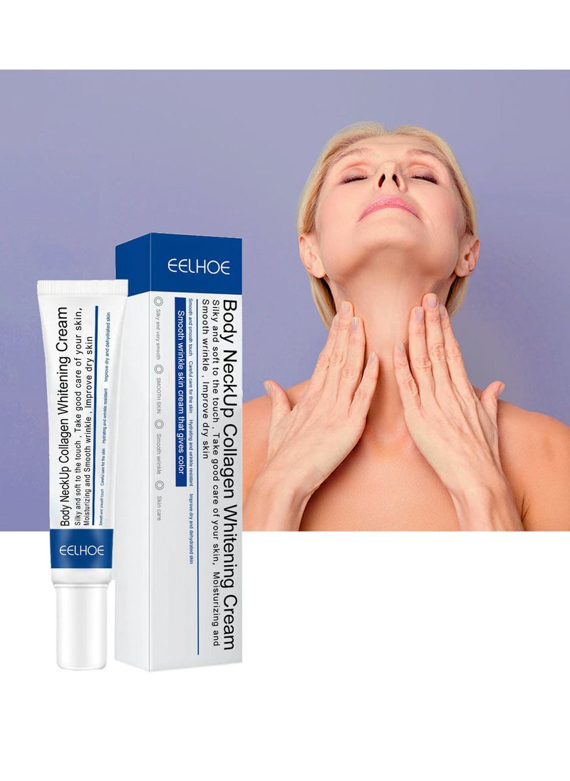 Collagen Neck Skin Care Cream, Moisturizing Neck Skin Care Cream 20g