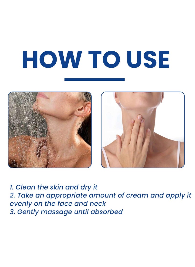Collagen Neck Skin Care Cream, Moisturizing Neck Skin Care Cream 20g