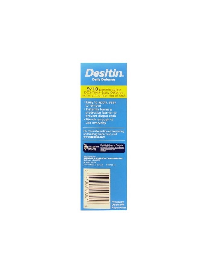 Rapid Relief Zinc Oxide Diaper Rash Cream 4 Oz (Pack Of 2)