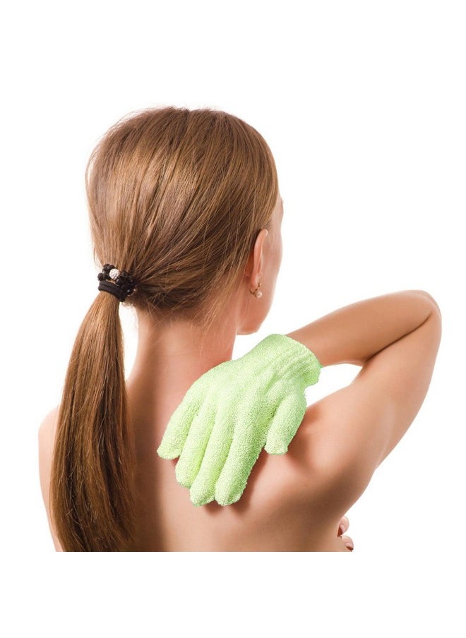 24 Pcs Shower Exfoliating Gloves Hand Exfoliating Glove Body Scrubber Loofah Washing Gloves For Shower, Spa, Massage And Body Scrubs, Dead Skin Cell Remover