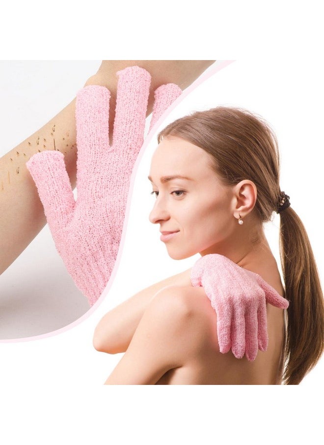 24 Pcs Shower Exfoliating Gloves Hand Exfoliating Glove Body Scrubber Loofah Washing Gloves For Shower, Spa, Massage And Body Scrubs, Dead Skin Cell Remover