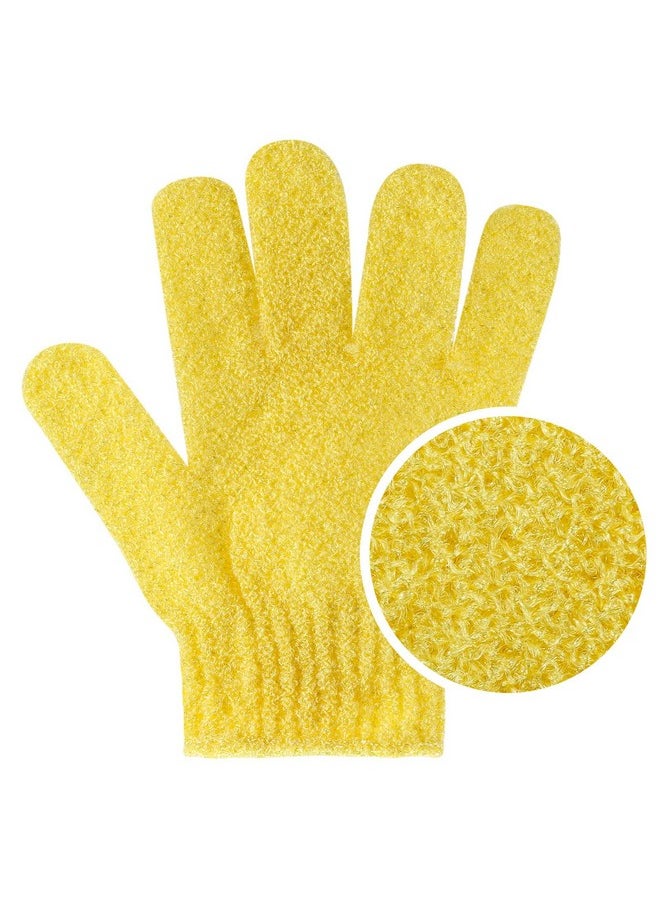 24 Pcs Shower Exfoliating Gloves Hand Exfoliating Glove Body Scrubber Loofah Washing Gloves For Shower, Spa, Massage And Body Scrubs, Dead Skin Cell Remover
