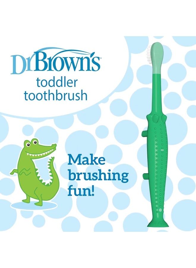 Dr Browns Toddler Toothbrush, Crocodile