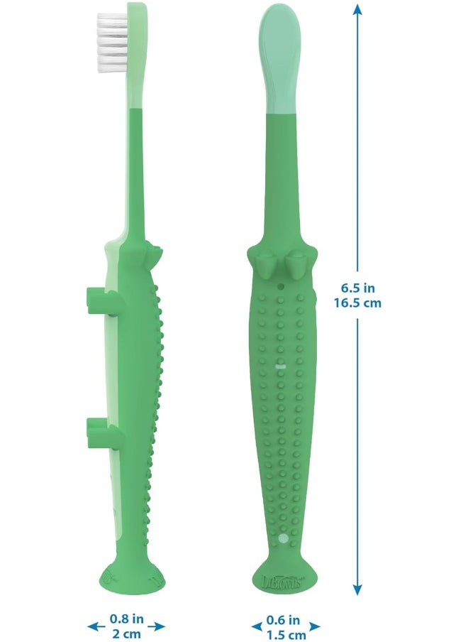 Dr Browns Toddler Toothbrush, Crocodile