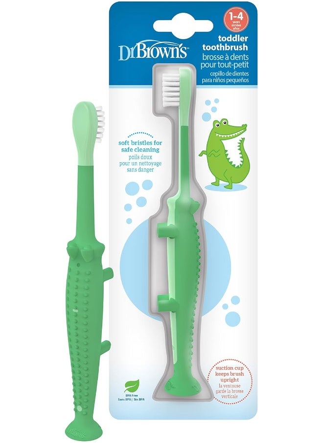 Dr Browns Toddler Toothbrush, Crocodile