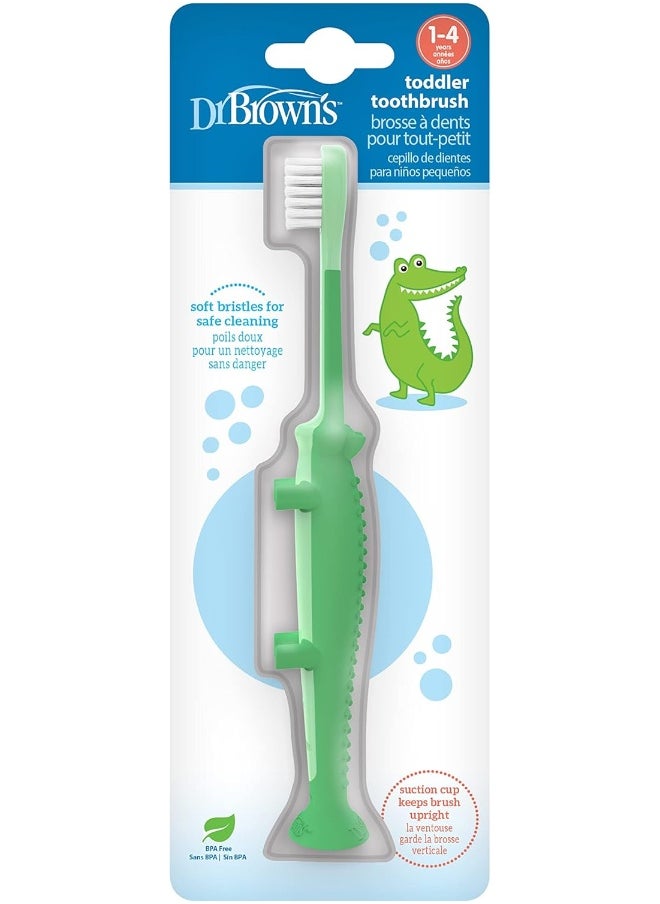 Dr Browns Toddler Toothbrush, Crocodile