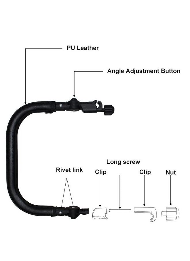 Baby Stroller Accessories Bumper Bar, Armrest, Handle, Crossbar Compatible With Yoyo3 Stroller