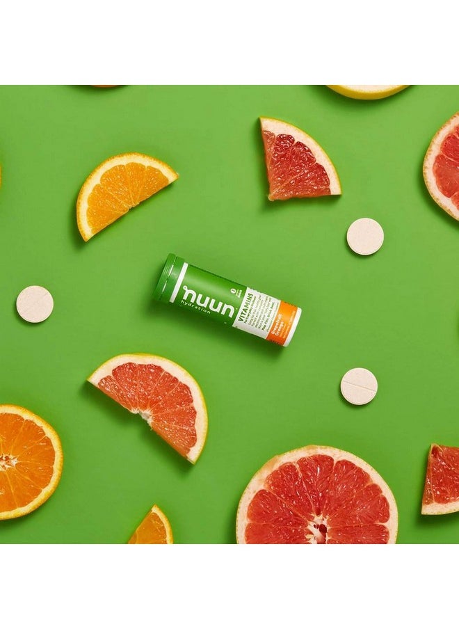 Nuun Vitamins: Grapefruit Orange Daily Hydration Supplement (3 Tubes of 12 Tabs)3