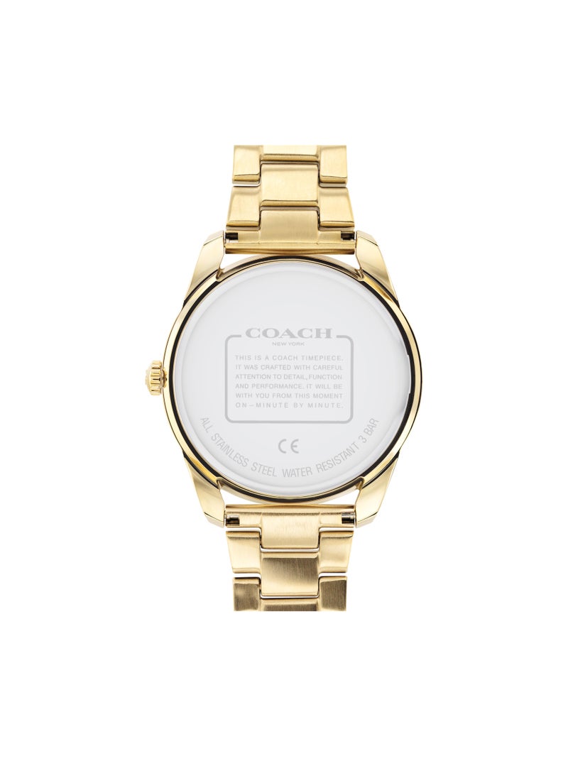 Preston Steel Strap Analog Watch