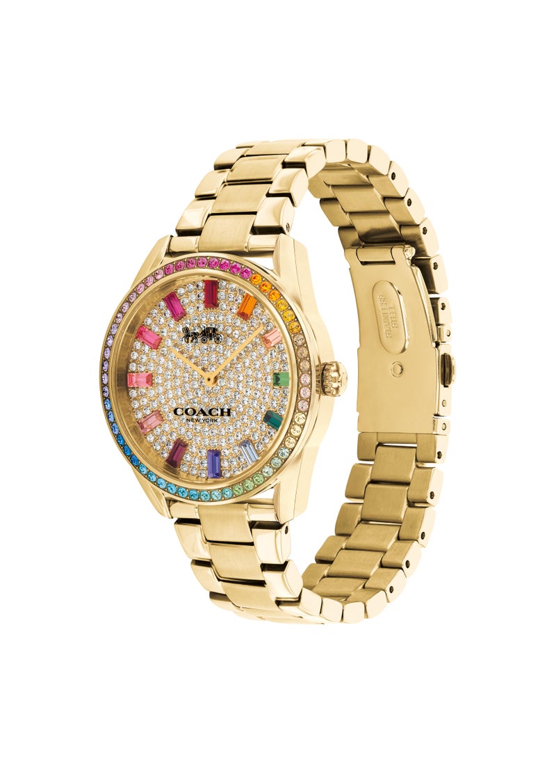 Preston Steel Strap Analog Watch