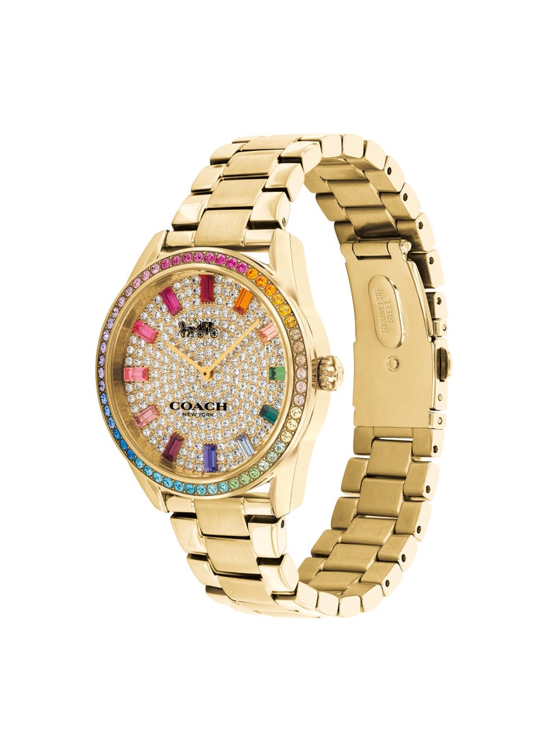 Preston Steel Strap Analog Watch