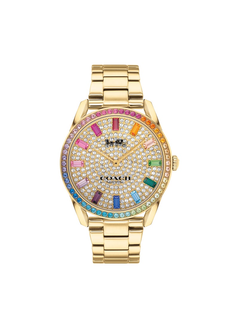 Preston Steel Strap Analog Watch