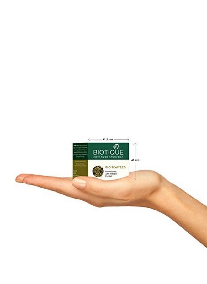 Bio Seaweed Revitalizing Anti Fatigue Eye Gel 15G & Bio Neem Purifying Face Wash For All Skin Types 150Ml