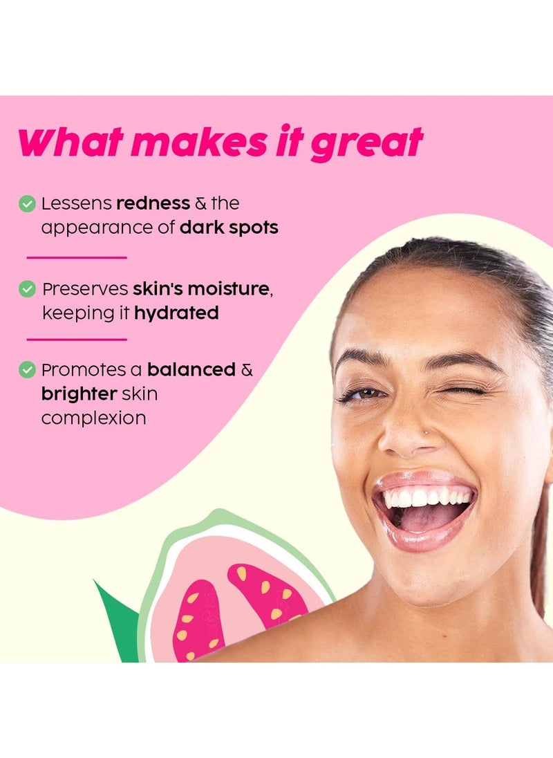 Vitamin C Juicy Face Wash (100 ml) Cleanser For Skin Brightening, With Pro Vitamin B5 For Moisturization & Alpha Lipoic Acid For Glowing Skin