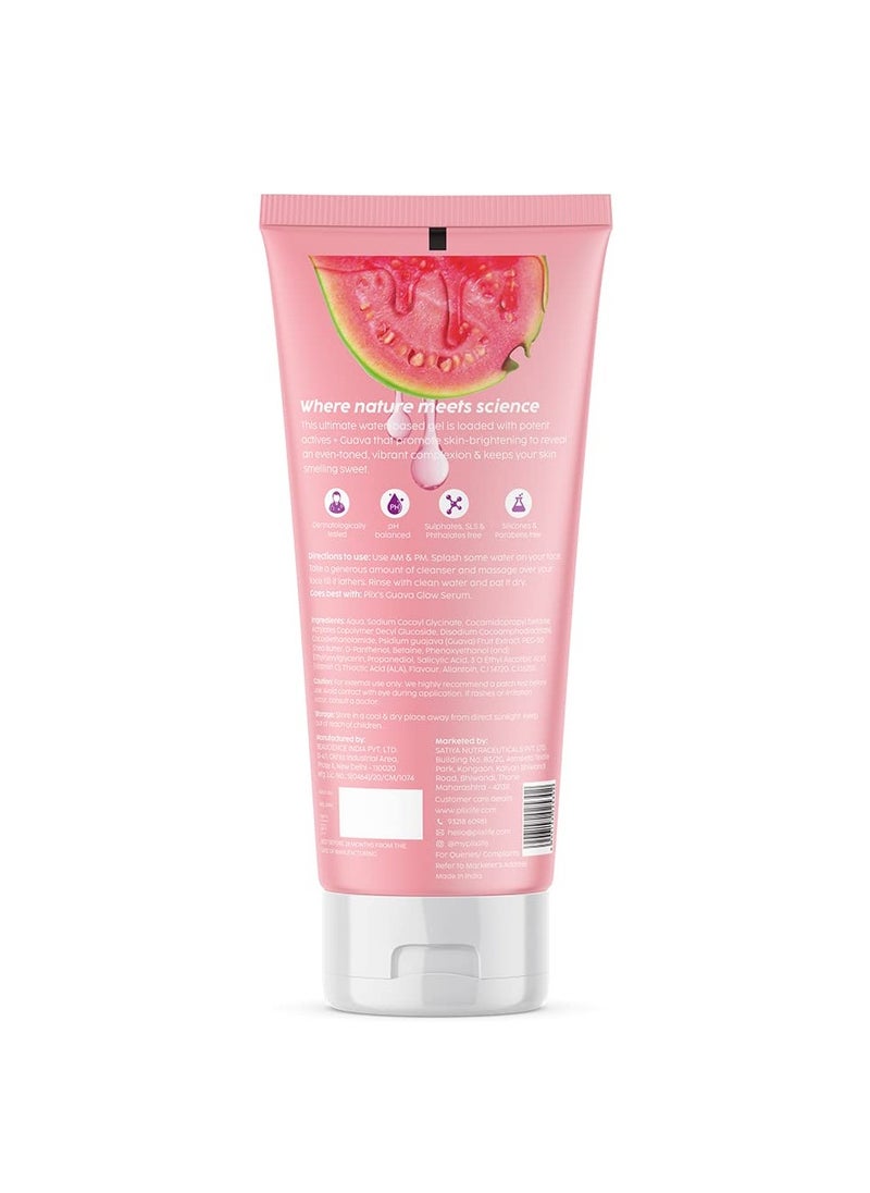 Vitamin C Juicy Face Wash (100 ml) Cleanser For Skin Brightening, With Pro Vitamin B5 For Moisturization & Alpha Lipoic Acid For Glowing Skin