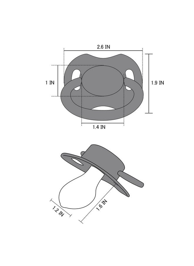 Bigshield Generation-Ii Big Sized Pacifier Black