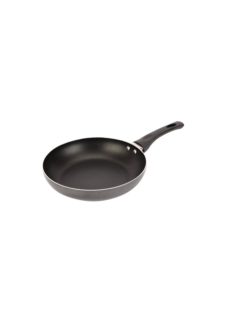 Royalford 30 CM Nonstick Frypan- RF12103| Strong Press Aluminum Body With Non-Stick Coating And Heat Resistant Bakelite Handle Black
