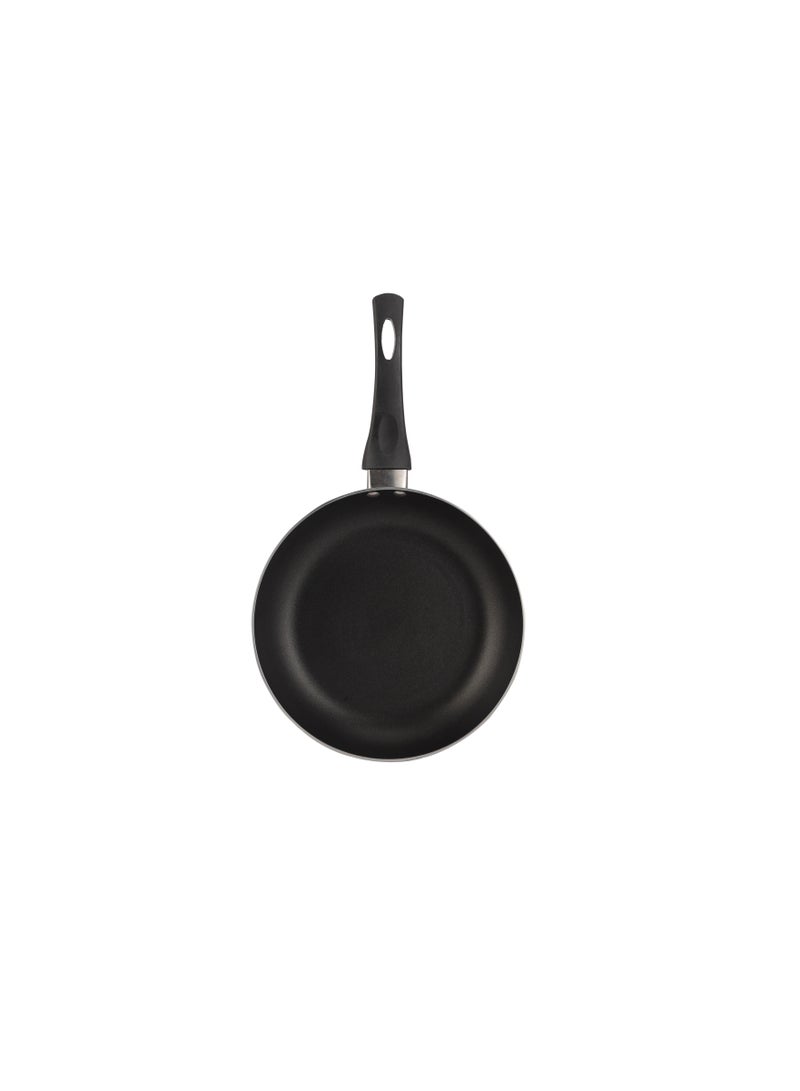 Royalford 30 CM Nonstick Frypan- RF12103| Strong Press Aluminum Body With Non-Stick Coating And Heat Resistant Bakelite Handle Black