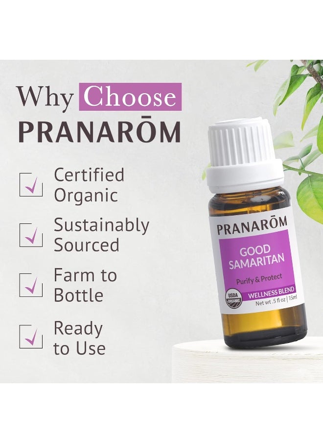 Pranarom - Good Samaritan Certified Organic Essential Oil 15ml