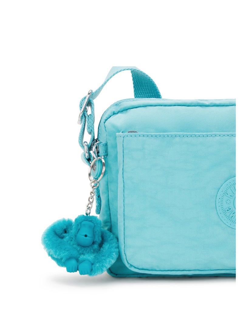 Abanu M Deepest Aqua Medium Crossbody Bag