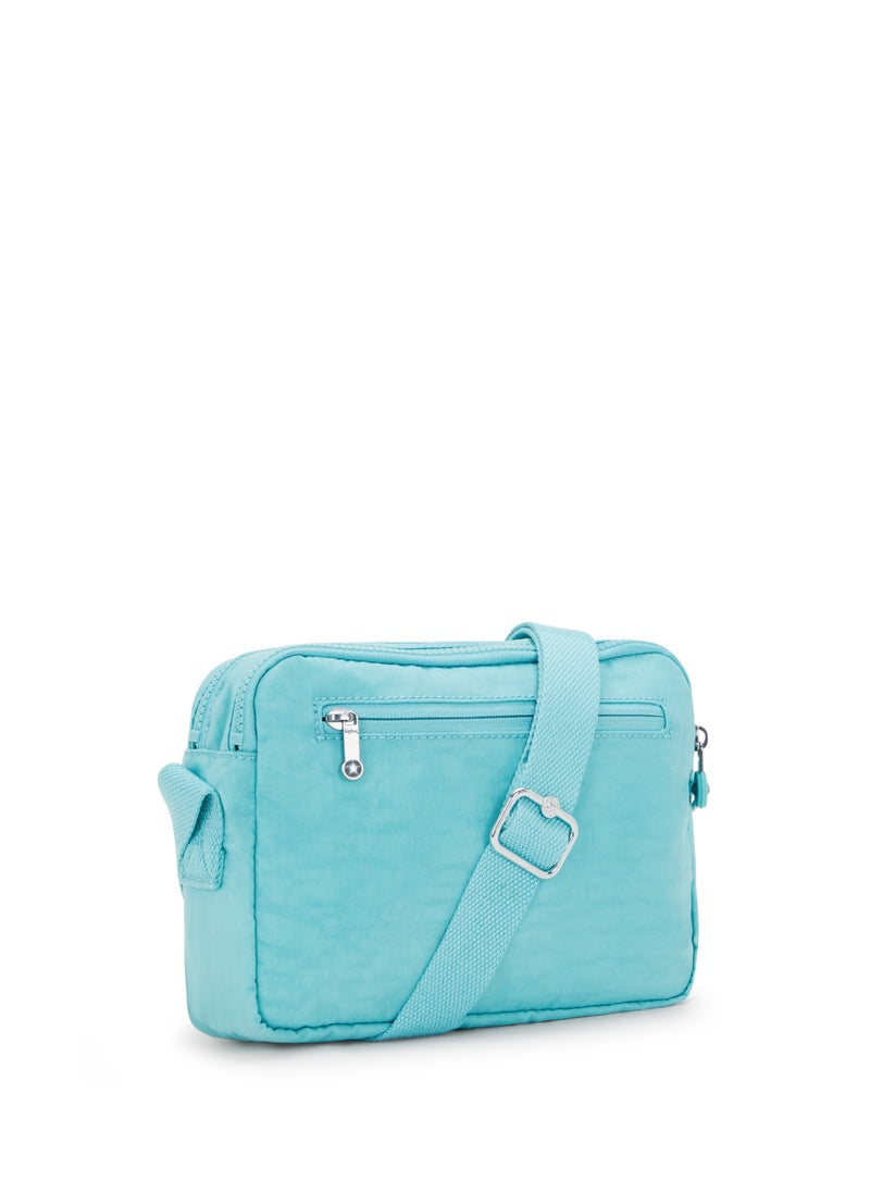 Abanu M Deepest Aqua Medium Crossbody Bag