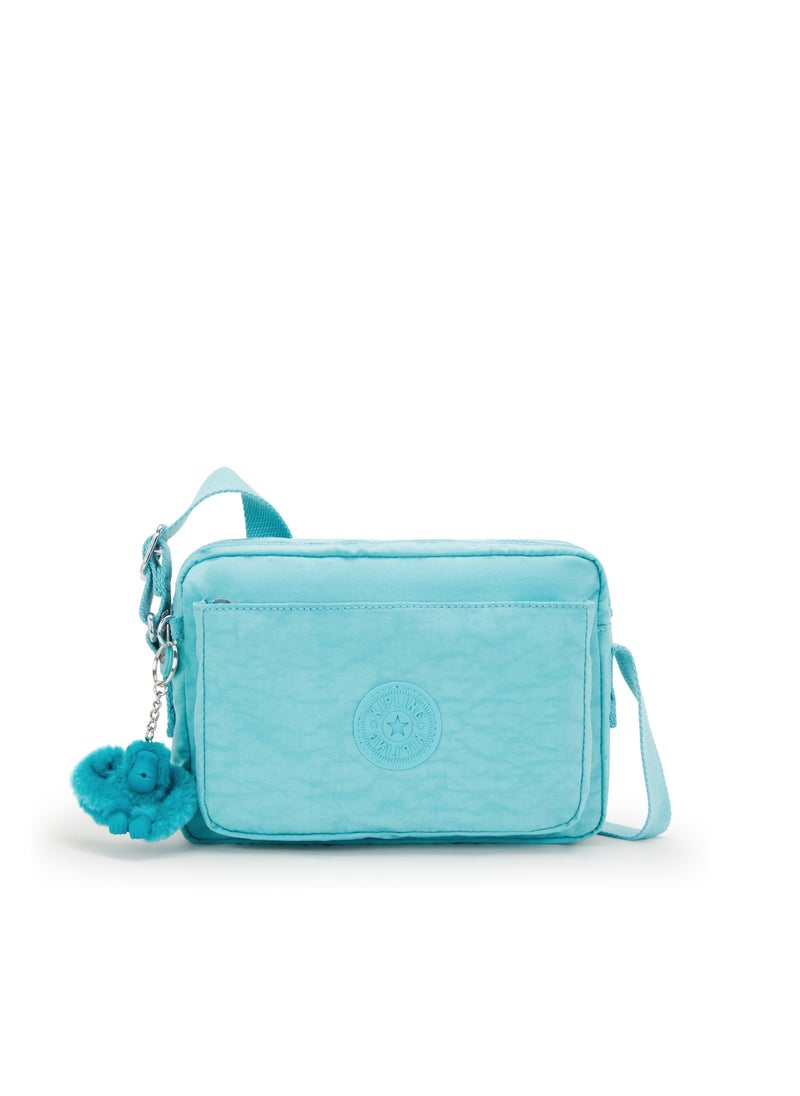 Abanu M Deepest Aqua Medium Crossbody Bag