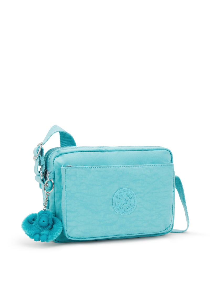 Abanu M Deepest Aqua Medium Crossbody Bag