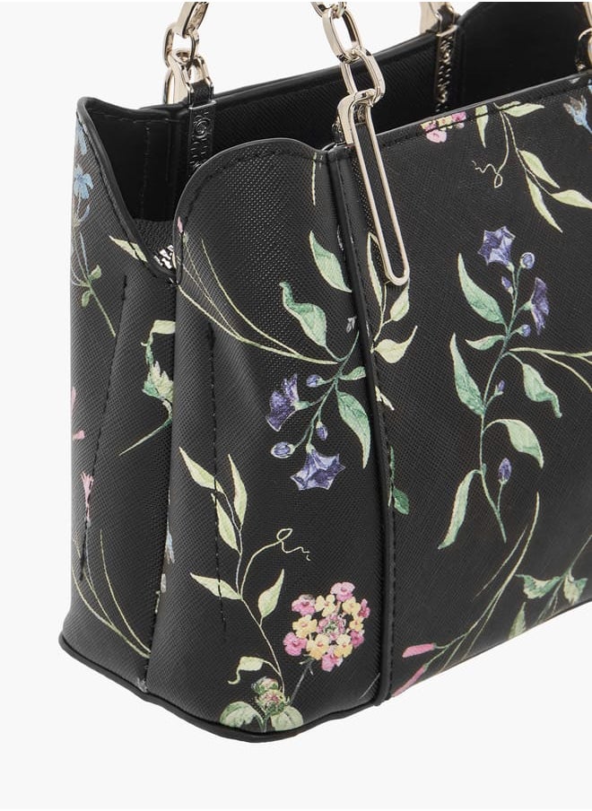 Womens Solid Tote With Zip Closure Ramadan Collection