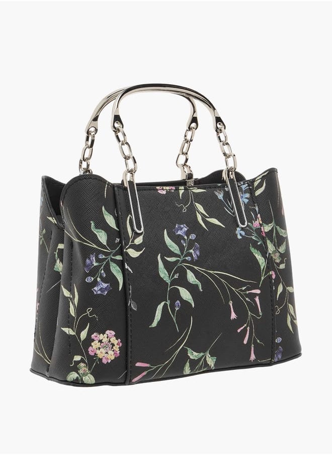 Womens Solid Tote With Zip Closure Ramadan Collection
