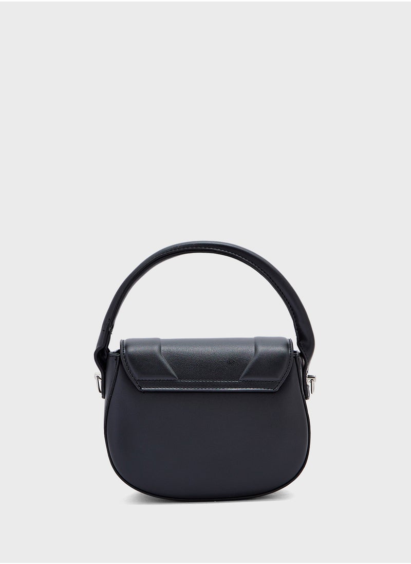 Curved Shape Satchel Bag