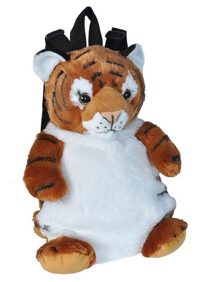 Tiger Backpack Mini Backpack Animal Bag Kids Gifts Plush Zoo Animal 14 Inches