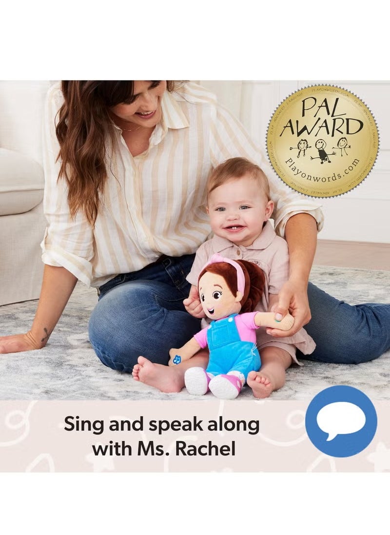 Interactive Speak & Sing Doll for Toddlers | 4 Songs & 16+ Phrases | Educational Toy for Boys & Girls Ages 6 Months to 3+ Years