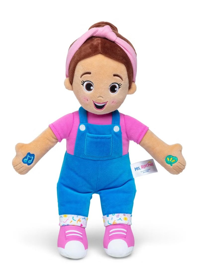 Interactive Speak & Sing Doll for Toddlers | 4 Songs & 16+ Phrases | Educational Toy for Boys & Girls Ages 6 Months to 3+ Years