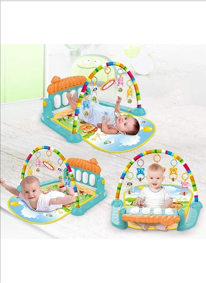 Portable and Comfortable Baby Pedal Qin Game Mat