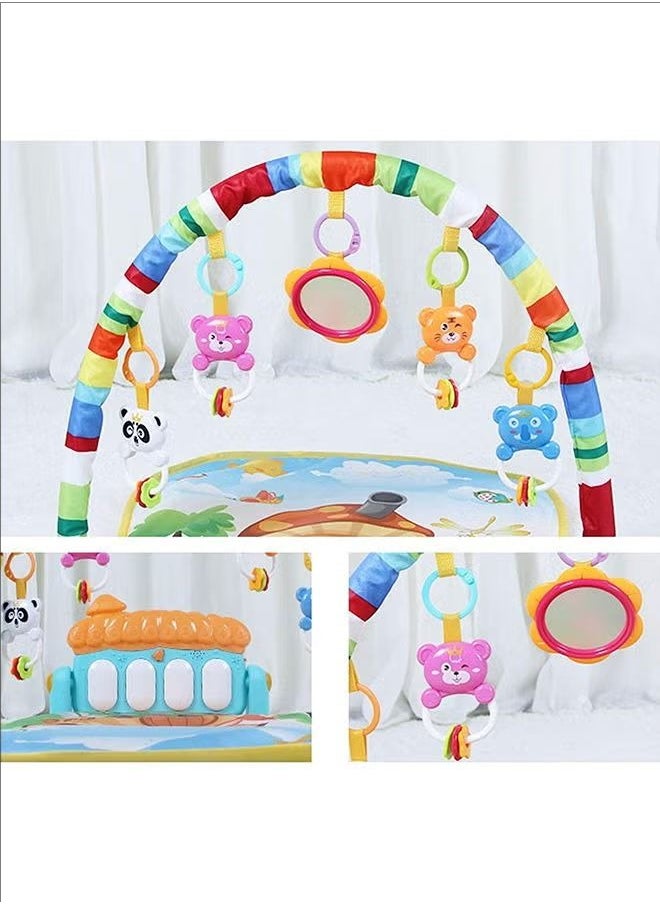 Portable and Comfortable Baby Pedal Qin Game Mat