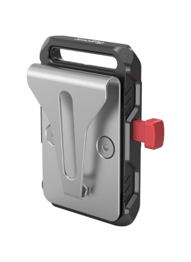 SmallRig Mini V-Lock Battery Plate with Belt Clip