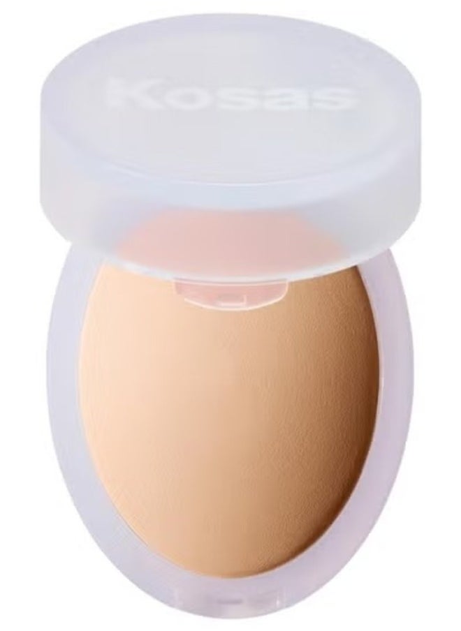 Kosas Cloud Set Baked Setting & Smoothing Talc-Free Vegan Powder,   Comfy - Sheer Medium 9.5g - Weightless, Sheer Finish