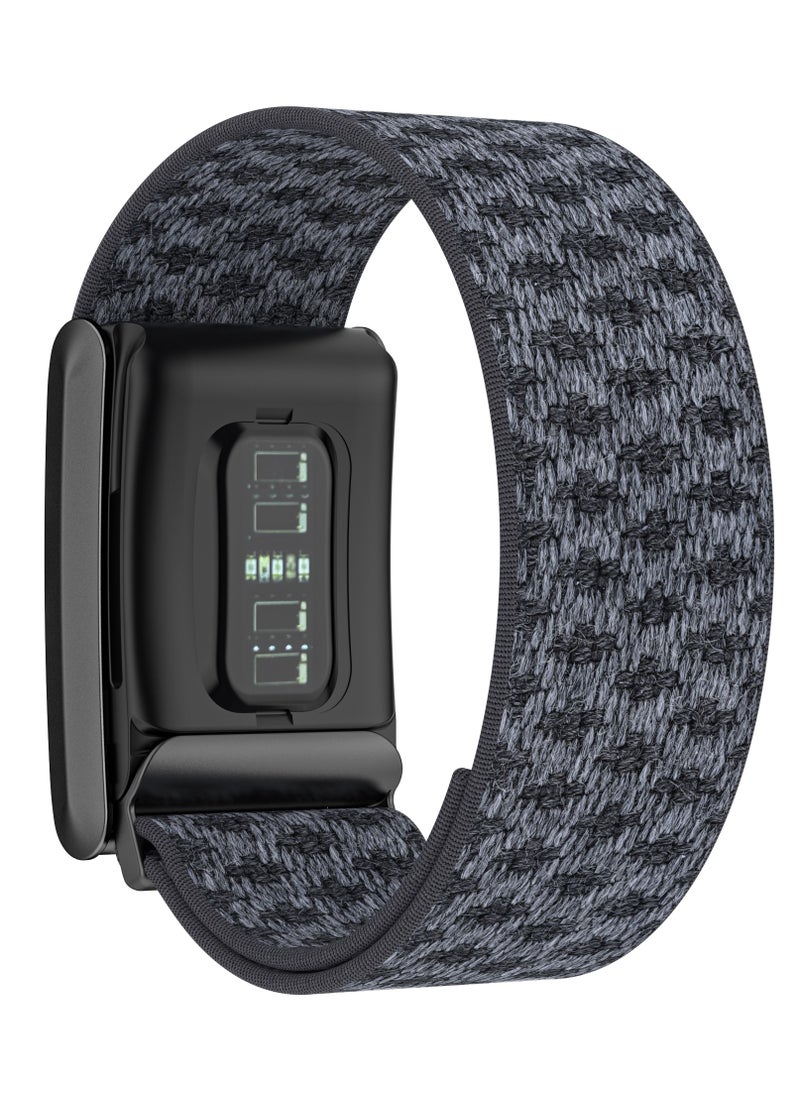 Double Color Wristband Compatible with Whoop 4.0 Straps, Adjustable Soft Sport Nylon Elastic Braided Bands Compatible with Whoop 4.0 Durable Sleep, Fitness& Activity Tracker, Comfortable & Breathable and Adjustable Wristband Replacement Strap Easy to Use and Perfect for Every Occasion