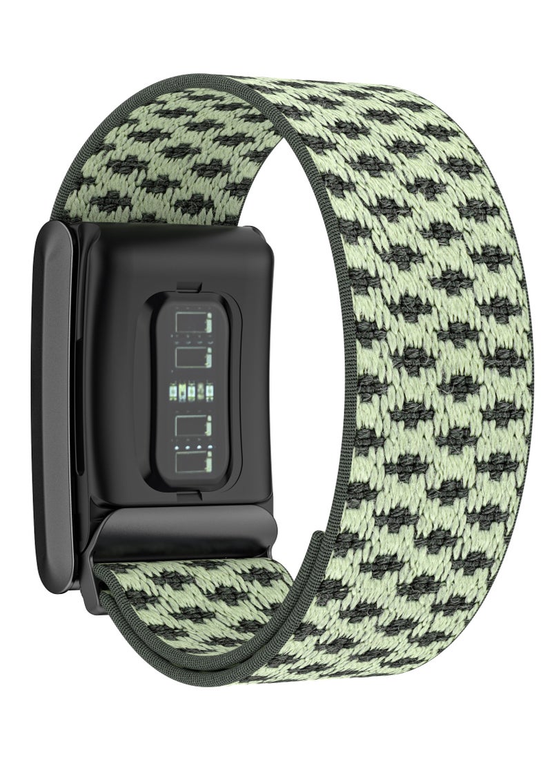 Double Color Wristband Compatible with Whoop 4.0 Straps, Adjustable Soft Sport Nylon Elastic Braided Bands Compatible with Whoop 4.0 Durable Sleep, Fitness& Activity Tracker, Comfortable & Breathable and Adjustable Wristband Replacement Strap Easy to Use and Perfect for Every Occasion