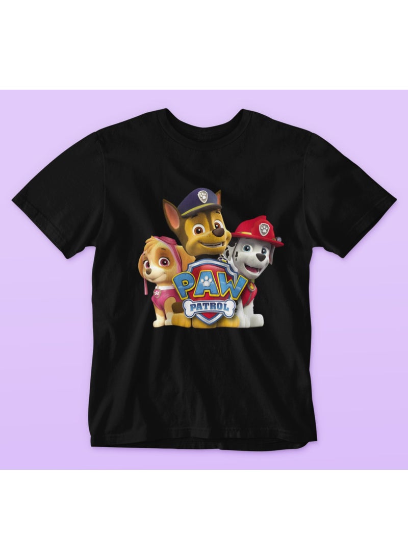 SKYE, CHASE, AND MARSHALL Paw Patrol Characters T-shirt