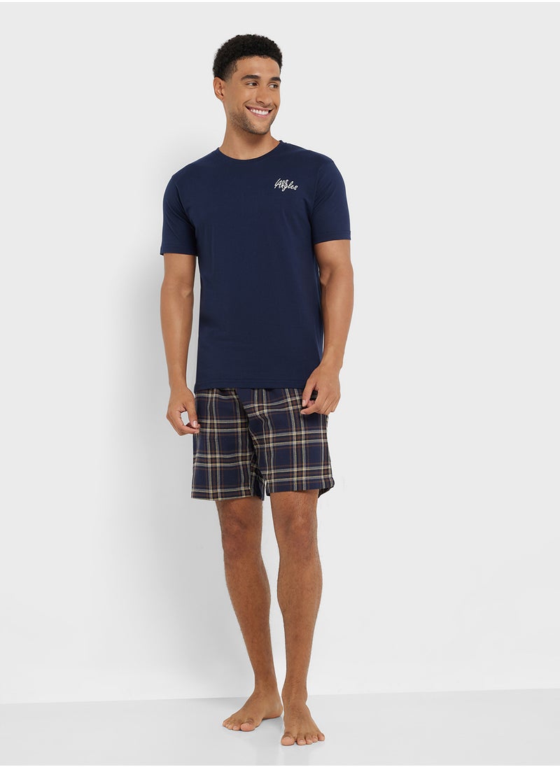 Nightwear T-Shirt & Shorts Sets