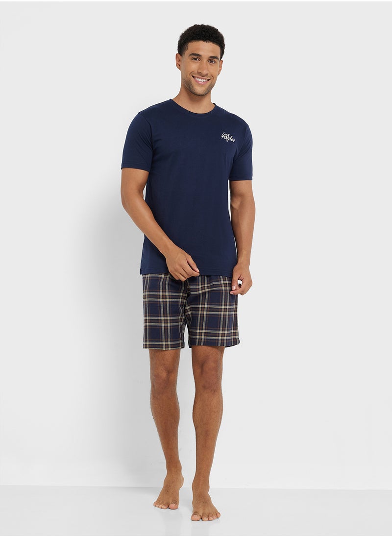 Nightwear T-Shirt & Shorts Sets
